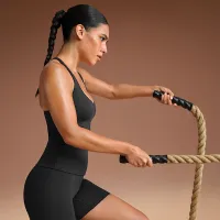 NikeSKIMS Matte жіноча Racerback Tank Top колір чорний