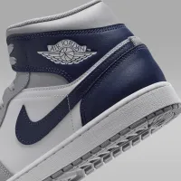 Nike Air Jordan 1 Mid чоловічі Кросівки колір білий