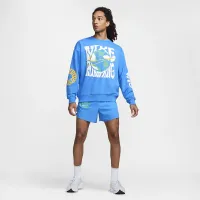 Nike Run Energy чоловічі Dri-FIT Fleece Running Crew блакитний