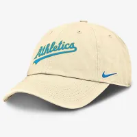 Oakland Athletics Club мужские Nike MLB Adjustable Hat цвет белый