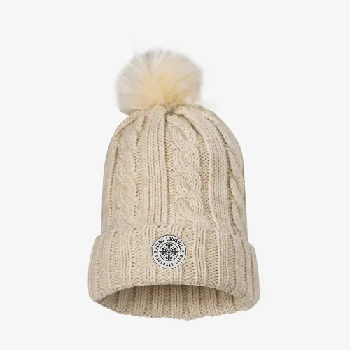 Racing Louisville FC Nike NWSL Knit Beanie цвет коричневый