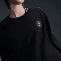 Nike Sabrina жіноча Long-Sleeve баскетбольні футболка колір чорний
