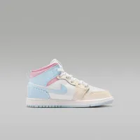 Nike Jordan 1 Mid SE Little детские Кроссовки синий