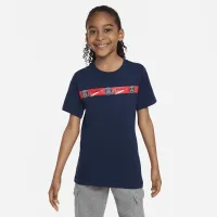 Paris Saint-Germain Big детские Nike Soccer футболка синий