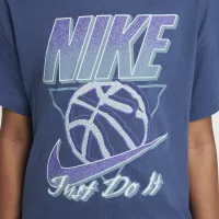 Nike Sportswear Big детские (Girls') футболка синий