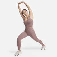 Nike Alate женская Medium-Support Padded Sports Bra Tank Top цвет фиолетовый