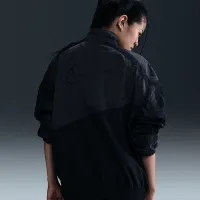 Nike Sportswear женская оверсайз Woven Куртка цвет серый
