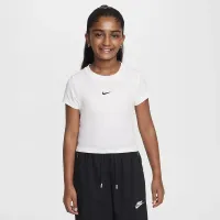 Nike Sportswear Big детские (Girls') Cropped футболка цвет белый