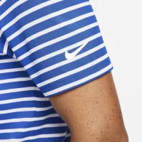 Nike Dri-FIT Victory мужские Striped для гольфа Polo синий