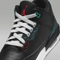 Nike Air Jordan 3 Retro Big дитячі Кросівки колір чорний