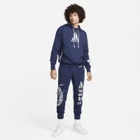 Nike Ja Standard Issue чоловічі Dri-FIT Pullover баскетбольні Толстовка з капюшоном блакитний