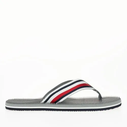 Japonki Tommy Hilfiger Massage Footbed Oly Beach Sandal FM0FM05025-PRT - Серые