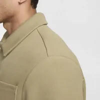 Nike Tech чоловічі Fleece Shacket колір коричневий