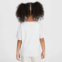 Nike Little дитячі Game, Swoosh, Match Boxy футболка колір сірий