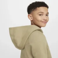 Nike Sportswear Tech Fleece Big дитячі (для хлопчиків) Full-Zip Толстовка з капюшоном колір коричневий