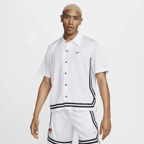 Nike DNA Crossover чоловічі Dri-FIT Short-Sleeve баскетбольні Top колір білий