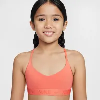 Nike Indy Girls' Sports Bra Orange