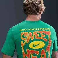 Nike Sportswear футболка цвет зеленый