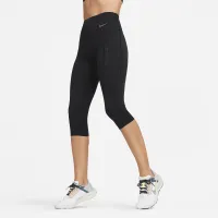 Nike Go женская Firm-Support С высокой Талией Capri лосины с карманамицвет черный