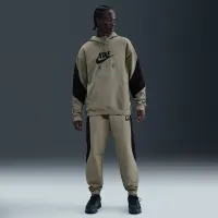 Nike Air мужские Fleece Pullover Толстовка с капюшоном цвет зеленый