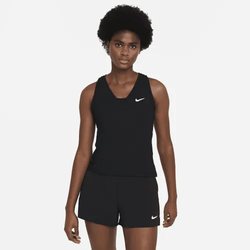NikeCourt Victory жіноча Tennis Tank колір чорний