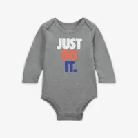 Nike Baby (3-9M) Happy Long Sleeve Bodysuit (3 пари) блакитний