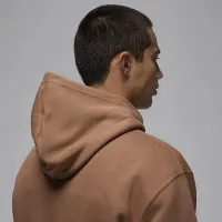 Nike Jordan Brooklyn Fleece чоловічі Pullover Толстовка з капюшоном колір коричневий
