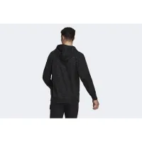 Кофта/футболка adidas Essentials Melange French Terry Толстовка з капюшоном HE1787 - Чорна