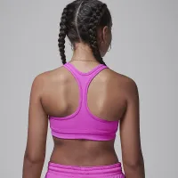 Nike Jordan Dri-FIT Big детские Jumpman Bra Pink