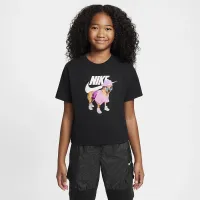 Nike Sportswear Big дитячі (Girls') футболка колір чорний