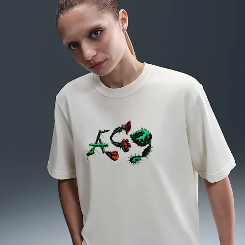 Nike ACG жіноча Graphic футболка колір коричневий