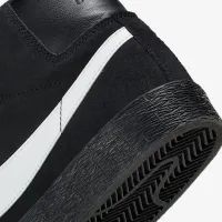 Nike SB Zoom Blazer Mid Skate Кроссовки цвет черный