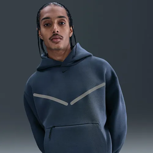 Nike Tech чоловічі Pullover Толстовка з капюшоном with Reflective Accents блакитний