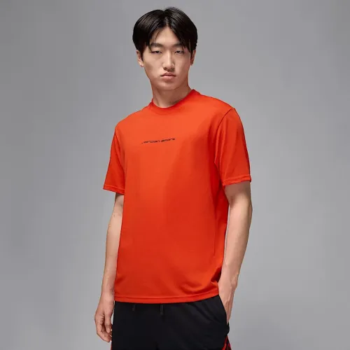 Nike Jordan Sport мужские Dri-FIT футболка Orange