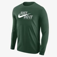 Nike чоловічі Lacrosse Long-Sleeve футболка колір зелений
