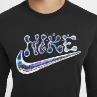 Nike Sportswear Club Long-Sleeve футболка колір чорний