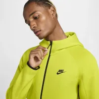 Nike Sportswear Tech Fleece Windrunner мужские Full-Zip Толстовка с капюшоном цвет зеленый