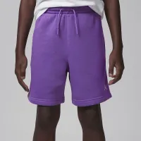 Nike Jordan MJ Brooklyn Fleece Essentials Big детские шорты цвет фиолетовый