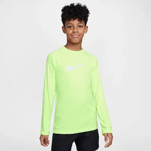 Nike Swim Big дитячі (для хлопчиків) Long-Sleeve Hydroguard Yellow