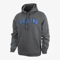 UNC Club Fleece чоловічі Nike College Толстовка з капюшоном колір сірий