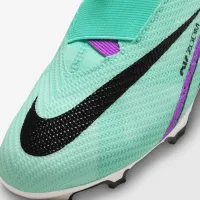 Nike Jr. Mercurial Superfly 9 Pro Little/Big дитячі Firm-Ground High-Top футбольні бутси колір зелений