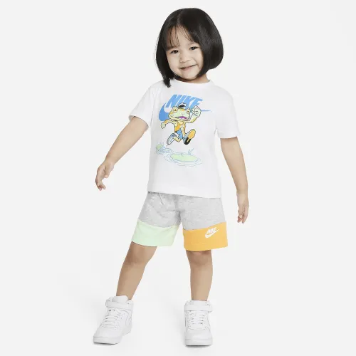 Nike KSA Toddler шорты набор цвет серый