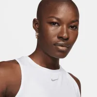 Nike One Classic женская Dri-FIT Cropped Tank Top цвет белый