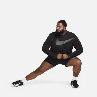 Nike чоловічі Dri-FIT Long-Sleeve Fitness футболка колір чорний
