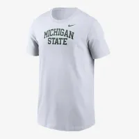 Michigan State Big детские Nike College футболка цвет белый