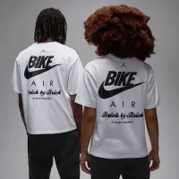 Nike Jordan чоловічі футболка колір білий