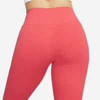 Nike Universa жіноча Medium-Support З високою талією 7/8 лосіни з кишенямиколір червоний