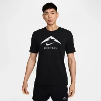 Nike Dri-FIT чоловічі Trail Running футболка колір чорний