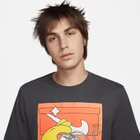 Nike Sportswear чоловічі футболка колір сірий