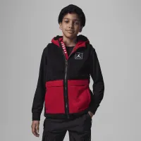 Nike Jordan Sherpa Vest Big Kids Vest Black